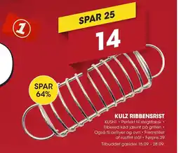 Punkt1 Kulz Ribbensrist tilbud
