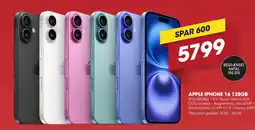 Punkt1 Apple iphone 16 128GB tilbud