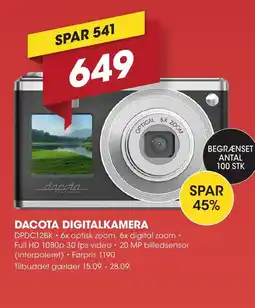 Punkt1 Dacota Digitalkamera tilbud