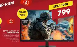 Punkt1 Cepter Alpha x1 27" gamingskærm tilbud