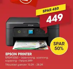 Punkt1 EPSON Printer tilbud