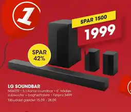 Punkt1 LG Soundbar tilbud