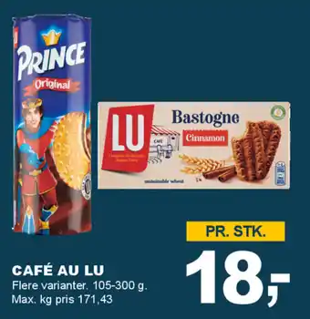 Let-Køb Café au lu tilbud
