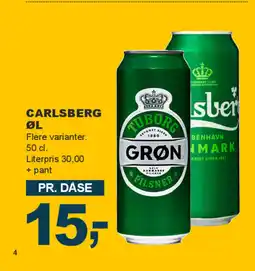 Let-Køb Carlsberg ol tilbud