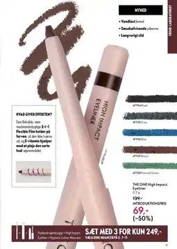 Oriflame THE ONE High Impact Eyeliner tilbud