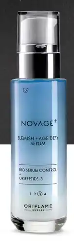 Oriflame Novage+ Blemish + Age Defy Serum tilbud