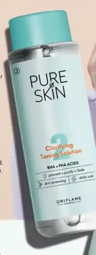 Oriflame Pure Skin Clarifying Toning Solution tilbud