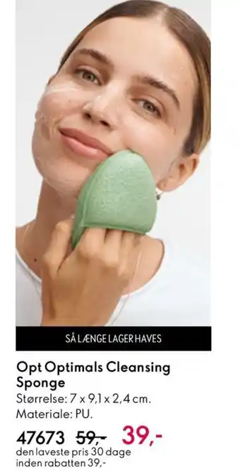 Oriflame Opt Optimals Cleansing Sponge tilbud
