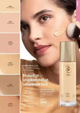 Oriflame Giordani Gold Age Defying Serum Boost Foundation SPF 12 +UVA Protection tilbud