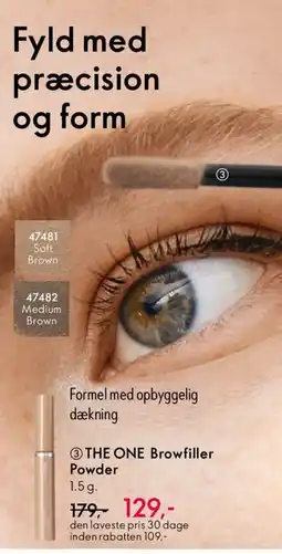 Oriflame THE ONE Browfiller Powder tilbud