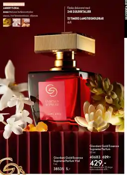 Oriflame Giordani Gold Essenza Supreme Parfum tilbud