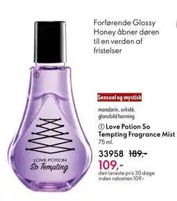 Oriflame Love Potion So Tempting Fragrance Mist tilbud