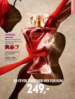 Oriflame So Fever Together Her Eau de Parfum tilbud