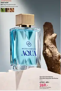 Oriflame Giordani Gold Mister Giordani Aqua Eau de Parfum tilbud