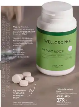 Oriflame Wellosophy Metabo Boost tilbud