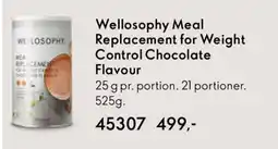 Oriflame Wellosophy Meal Replacement for Weight Control Chocolate Flavour tilbud