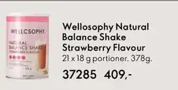 Oriflame Wellosophy Natural Balance Shake Strawberry Flavour tilbud