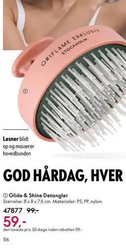 Oriflame Glide & Shine Detangler tilbud