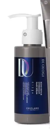 Oriflame DUOLOGI Bond Repair Overnight Hair Serum tilbud