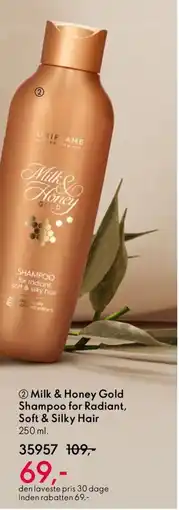 Oriflame Milk & Honey Gold Shampoo for Radiant, Soft & Silky Hair tilbud