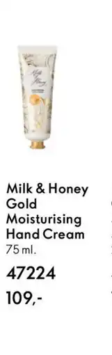 Oriflame Milk & Honey Gold Moisturising Hand Cream tilbud