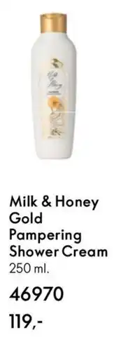 Oriflame Milk & Honey Gold Pampering Shower Cream tilbud