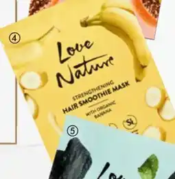Oriflame Love Nature Strengthening Hair Smoothie Mask with Organic Banana tilbud