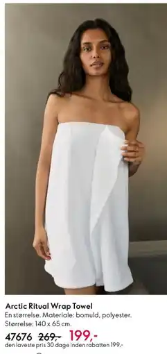 Oriflame Arctic Ritual Wrap Towel tilbud