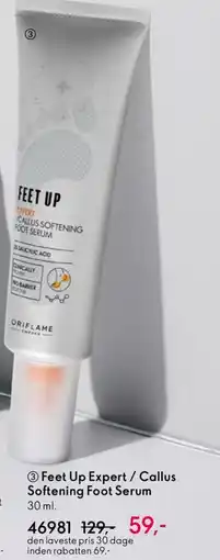Oriflame Feet Up Expert / Callus Softening Foot Serum tilbud