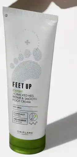 Oriflame Feet Up Expert/Cracked Heel Repair & Smooth Foot Cream tilbud