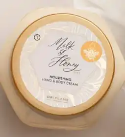 Oriflame Milk & Honey Gold Nourishing Hand & Body Cream tilbud