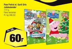 Calle Paw Patrol el. Gurli Gris Julekalender, DKK 60 tilbud