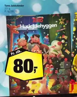 Calle Toms Julekalender, DKK 80 tilbud
