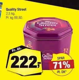 Calle Quality Street, DKK 222 tilbud