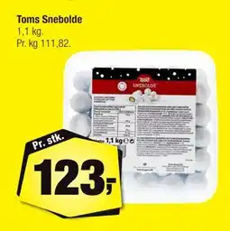 Calle Toms Snebolde, DKK 123 tilbud