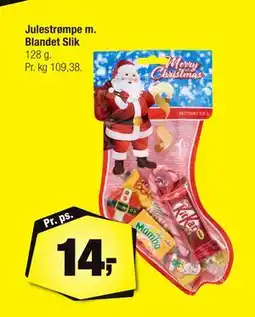 Calle Julestrømpe m. Blandet Slik, DKK 14 tilbud