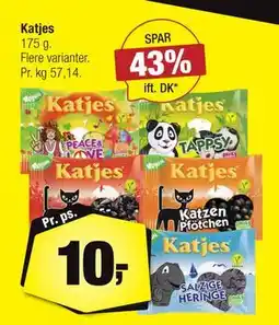 Calle Katjes, DKK 10 tilbud