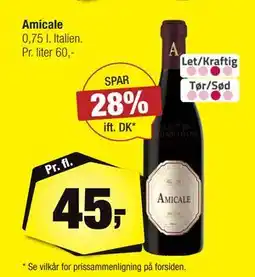 Calle Amicale, DKK 45 tilbud