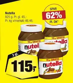 Calle Nutella, DKK 115 tilbud