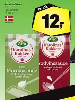 Calle Karolines Sauce, DKK 12 tilbud
