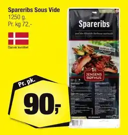 Calle Spareribs Sous Vide, DKK 90 tilbud