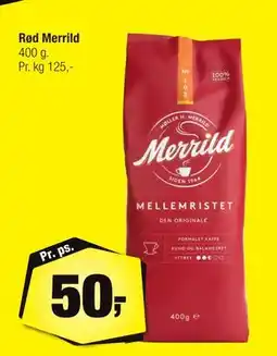Calle Rød Merrild, DKK 50 tilbud