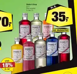 Calle Shake-It Sirup, DKK 35 tilbud