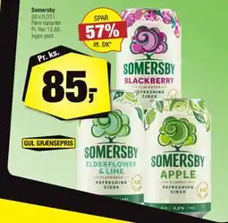 Calle Somersby, DKK 85 tilbud