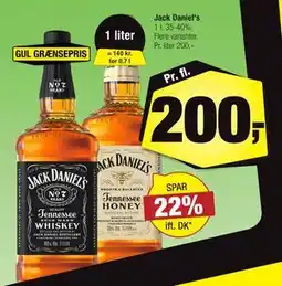 Calle Jack Daniel's, DKK 200 tilbud
