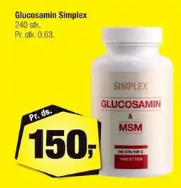 Calle Glucosamin Simplex, DKK 150 tilbud