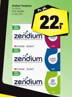 Calle Zendium Tandpasta, DKK 22 tilbud