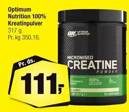 Calle Optimum Nutrition 100% Kreatinpulver, DKK 111 tilbud