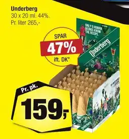 Calle Underberg, DKK 159 tilbud