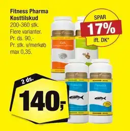 Calle Fitness Pharma Kosttilskud, DKK 140 tilbud